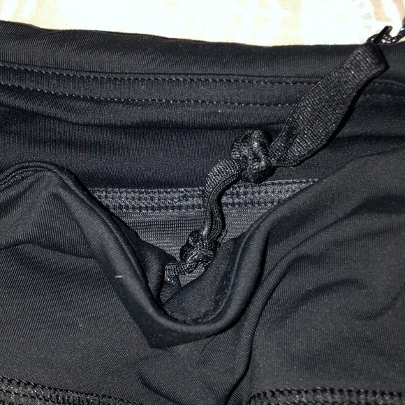 Two pairs of black Lulu Lemon shorts, size medium. - Picture 3 of 9
